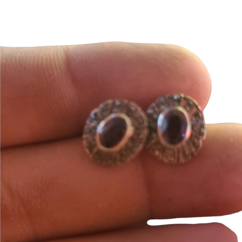 Vintage Ruby earrings